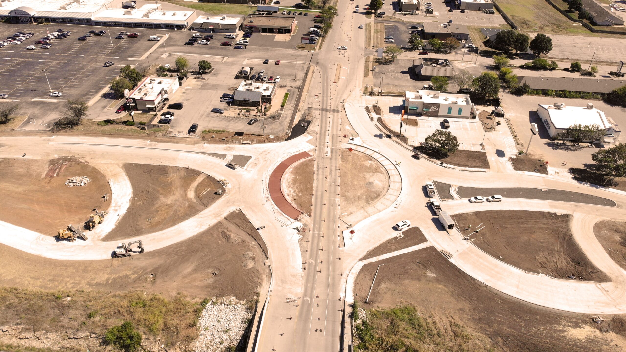 Grandview outer roads design-build project construction overview